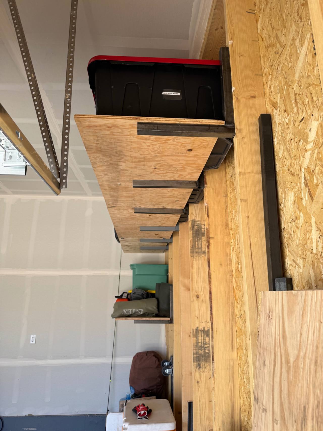 Custom Welded Steel Shelf Supports
